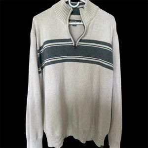 Men's Gray Eddie Bauer Sweater Size 2XL Great condition! Classic style!